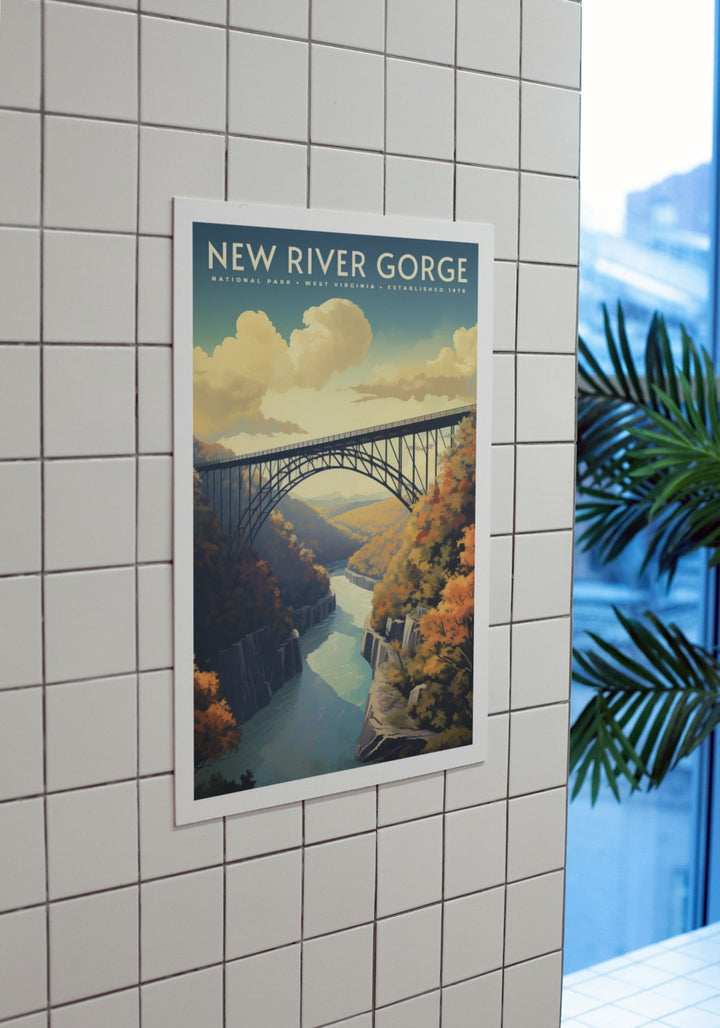 New River Gorge National Park Poster - poster