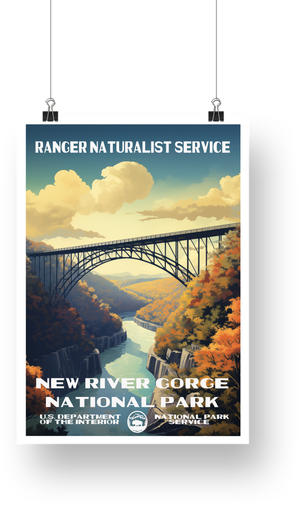 New River Gorge National Park Poster - poster