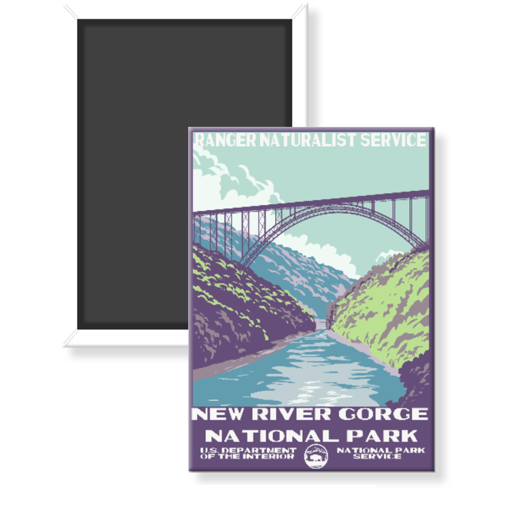 New River Gorge National Park WPA Magnet - magnet