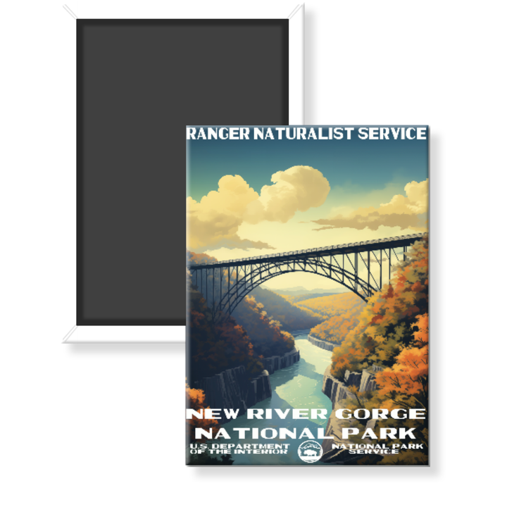 New River Gorge National Park WPA Magnet - magnet