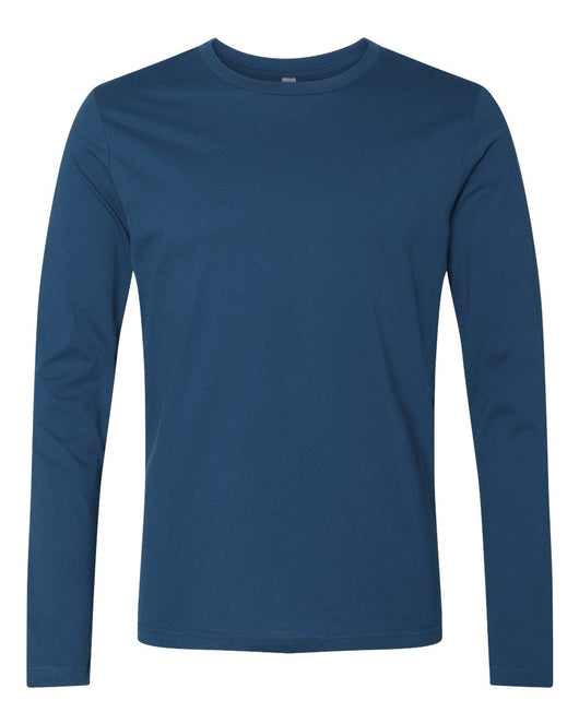 Next Level Cotton Long Sleeve T-Shirt 3601 - Cool Blue / XS - T-Shirts - Long Sleeve