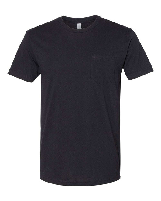 Next Level Cotton Pocket T-Shirt 3605 - Black / XS - T-Shirts - Premium