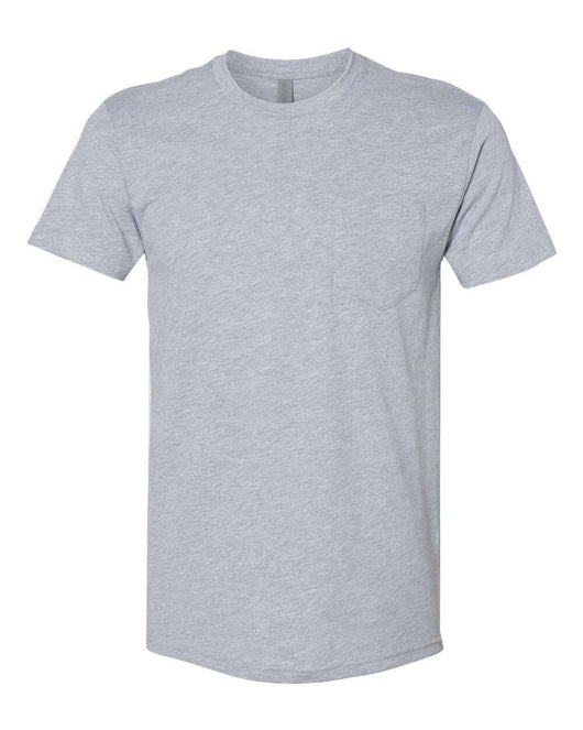 Next Level Cotton Pocket T-Shirt 3605 - T-Shirts - Premium