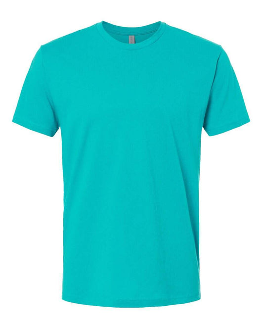 Next Level Cotton T-Shirt 3600 - Color Set 1 - Tahiti Blue / 2XL - T-Shirts - Premium