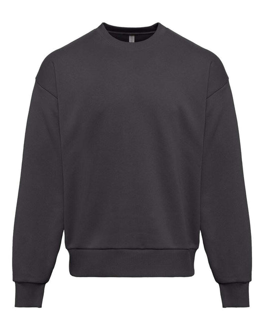 Next Level Heavyweight Crewneck Sweatshirt 9007 - Graphite Black / XS - Sweatshirts & Hoodies