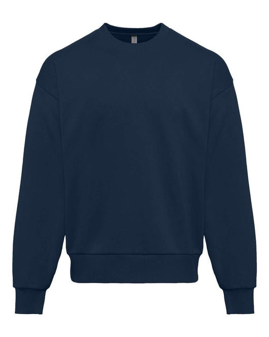 Next Level Heavyweight Crewneck Sweatshirt 9007 - Midnight Navy / XS - Sweatshirts & Hoodies