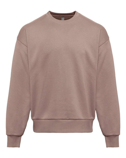 Next Level Heavyweight Crewneck Sweatshirt 9007 - Shiitake / XS - Sweatshirts & Hoodies