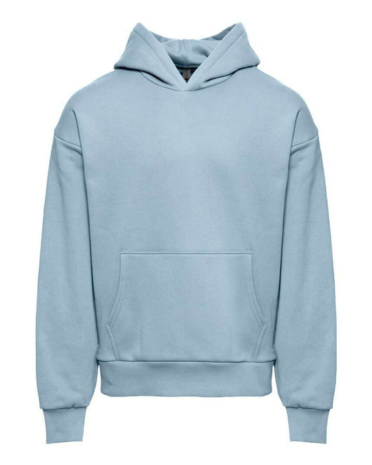Next Level Heavyweight Fleece Hoodie 9307 - Stonewash Denim / XS - Sweatshirts & Hoodies