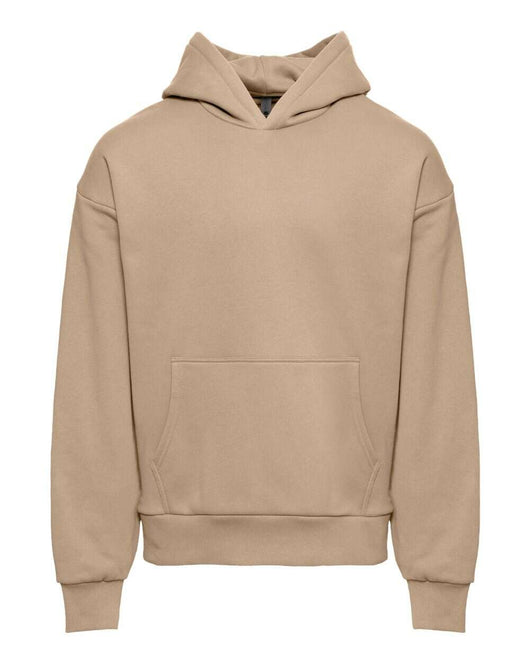 Next Level Heavyweight Fleece Hoodie 9307 - Tan / XS - Sweatshirts & Hoodies