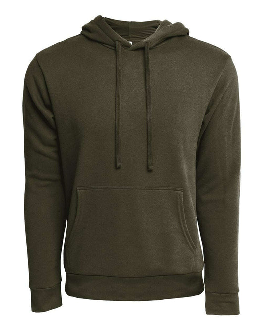 Next Level Laguna Sueded Hoodie 9304 - Military Green / XS - Sweatshirts & Hoodies