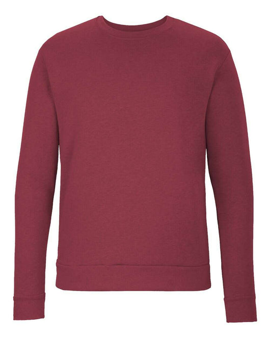 Next Level Malibu Crewneck Sweatshirt 9002 - Heather Cardinal / XS - Sweatshirts & Hoodies