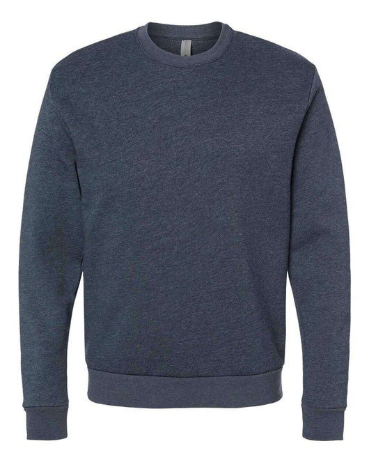 Next Level Malibu Crewneck Sweatshirt 9002 - Heather Midnight Navy / XS - Sweatshirts & Hoodies