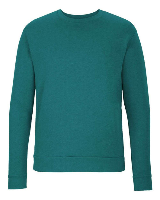 Next Level Malibu Crewneck Sweatshirt 9002 - Heather Teal / XS - Sweatshirts & Hoodies