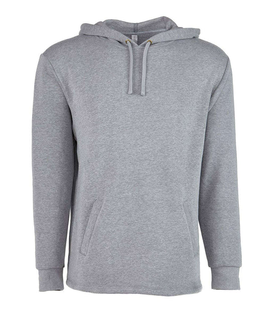 Next Level Malibu Welt Pocket Hoodie 9300 - Heather Grey / XS - Sweatshirts & Hoodies