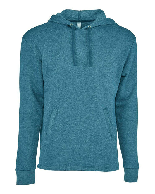 Next Level Malibu Welt Pocket Hoodie 9300 - Heather Teal / XS - Sweatshirts & Hoodies