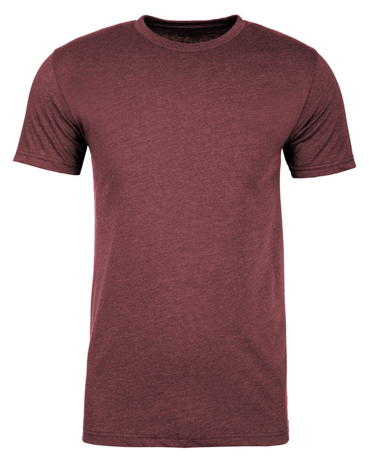 Next Level Sueded T-Shirt 6410 - Heather Maroon / XS - T-Shirts