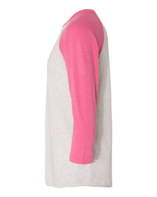 Next Level Triblend Three-Quarter Raglan T-Shirt 6051 - T-Shirt