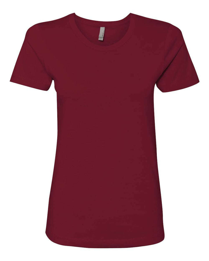 Next Level Women’s Cotton T-Shirt 3900 - Cardinal / XS - T-Shirts