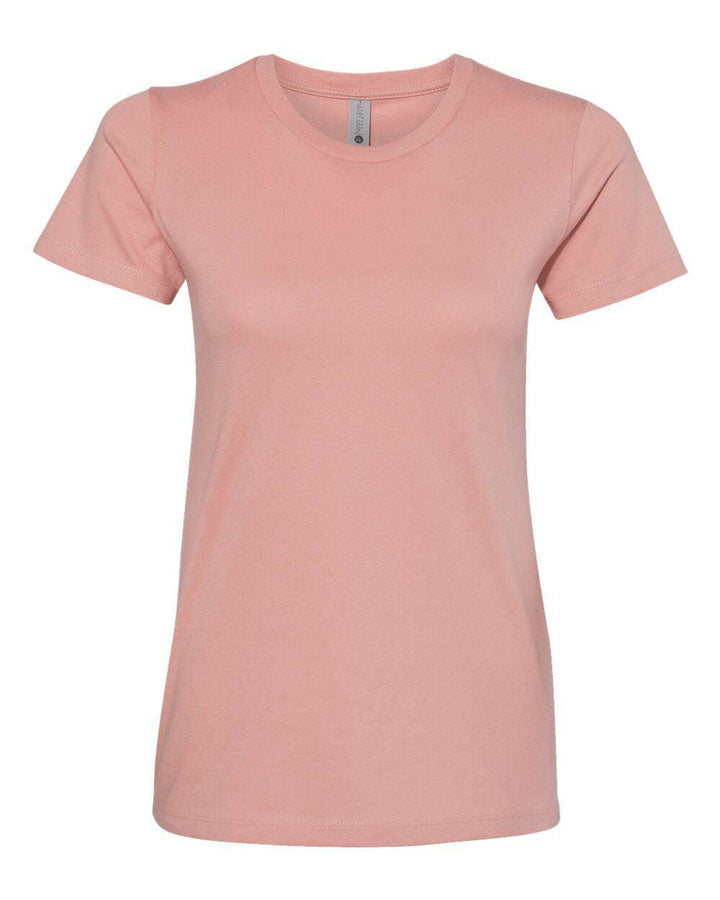 Next Level Women’s Cotton T-Shirt 3900 - Desert Pink / XS - T-Shirts