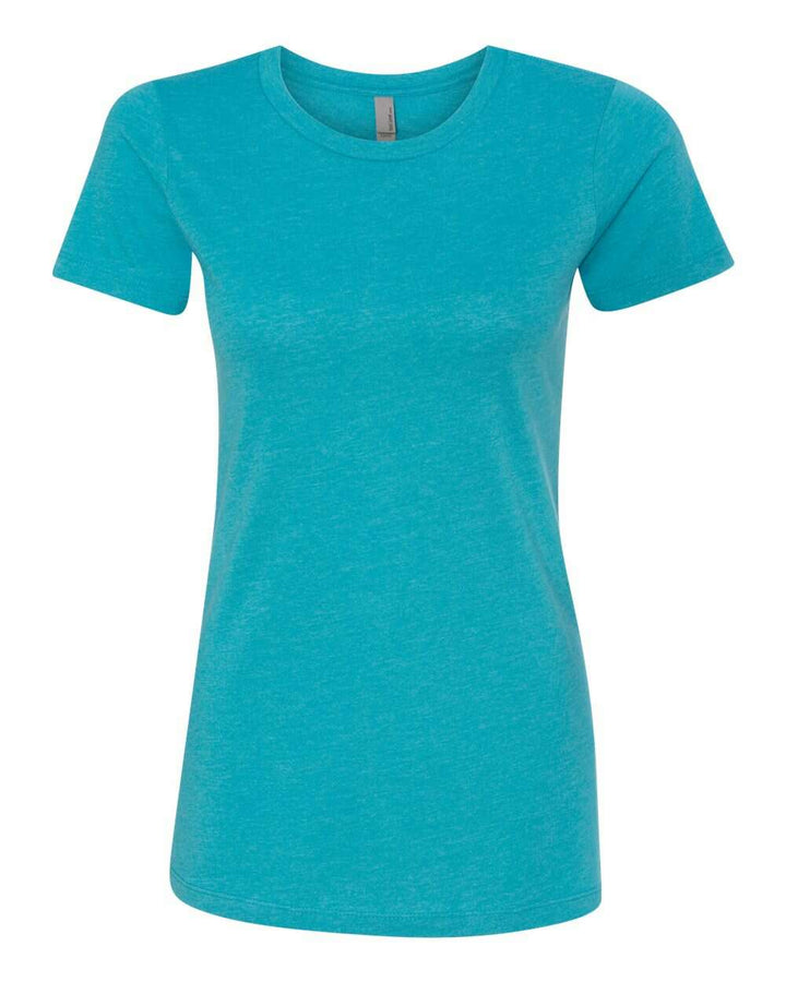 Next Level Women’s CVC T-Shirt 6610 - Colorset 2 - Bondi Blue / 2XL - T-Shirt