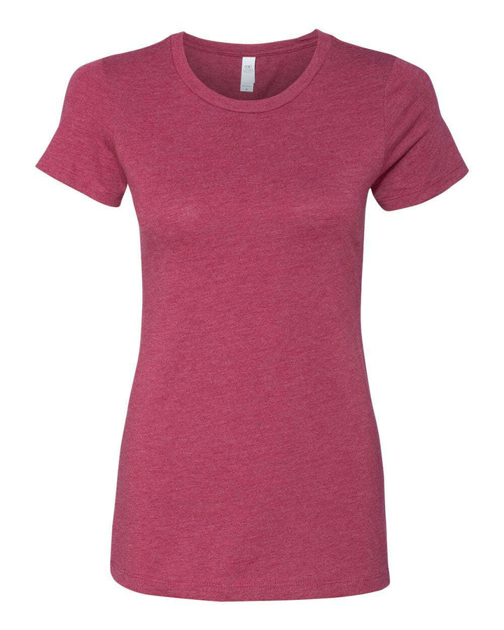 Next Level Women’s CVC T-Shirt 6610 - Colorset 2 - Cardinal / 2XL - T-Shirt