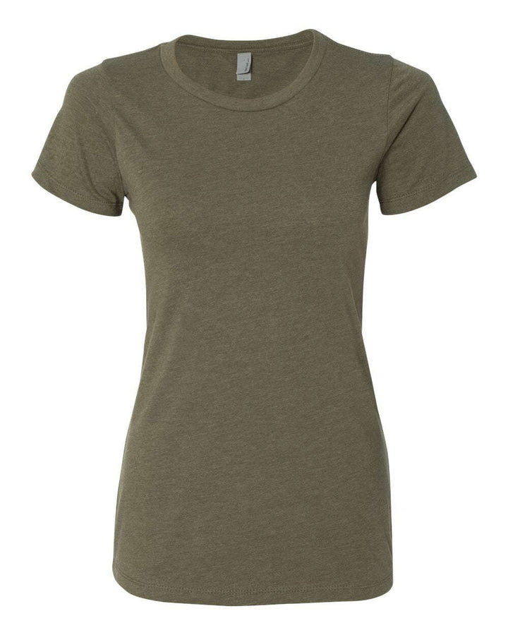 Next Level Women’s CVC T-Shirt 6610 - Colorset 2 - Military Green / 2XL - T-Shirt