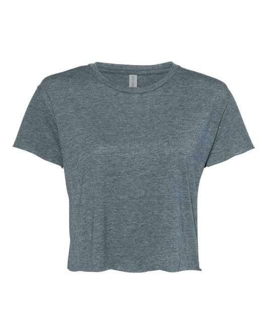 Next Level Women’s Festival Crop Top 5080 - Antique Denim / XS - CROP TOP