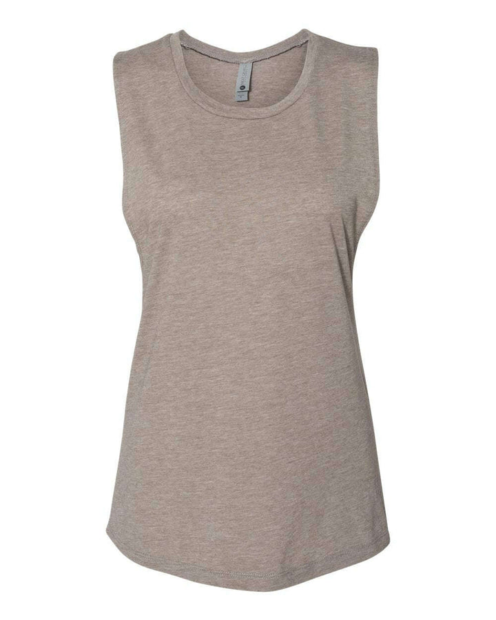 Next Level Women’s Festival Muscle Tank 5013 - Ash / XS - tank top