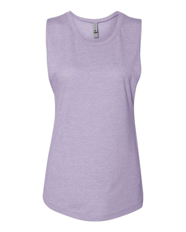 Next Level Women’s Festival Muscle Tank 5013 - Lavender / XS - tank top