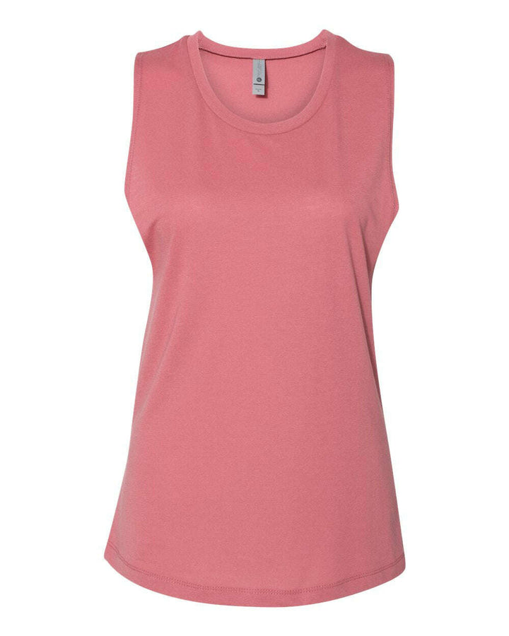 Next Level Women’s Festival Muscle Tank 5013 - Smoked Paprika / XS - tank top