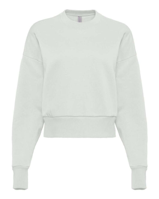 Next Level Women’s Heavyweight Crewneck Sweatshirt 9087 - Bone / XS - Sweatshirts & Hoodies