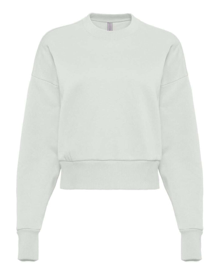 Next Level Women’s Heavyweight Crewneck Sweatshirt 9087 - Bone / XS - Sweatshirts & Hoodies