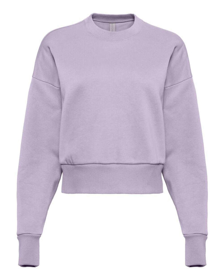 Next Level Women’s Heavyweight Crewneck Sweatshirt 9087 - Lavender / XS - Sweatshirts & Hoodies