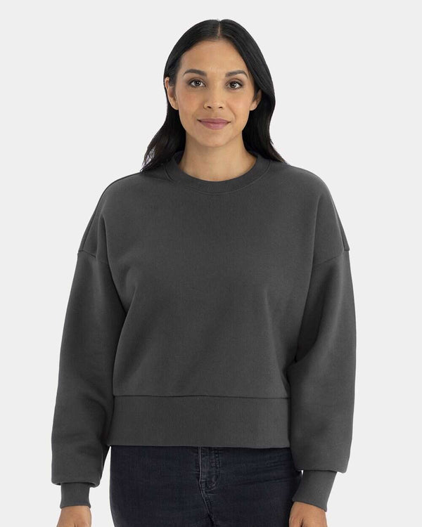 Next Level Women’s Heavyweight Crewneck Sweatshirt 9087 - Sweatshirts & Hoodies