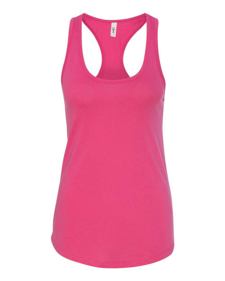 Next Level Women’s Ideal Racerback Tank 1533 - Colorset 1 - Raspberry / XS - tank top