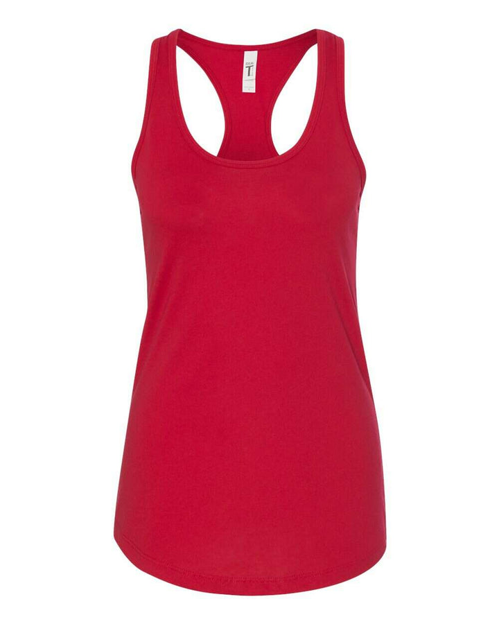 Next Level Women’s Ideal Racerback Tank 1533 - Colorset 1 - Red / XS - tank top