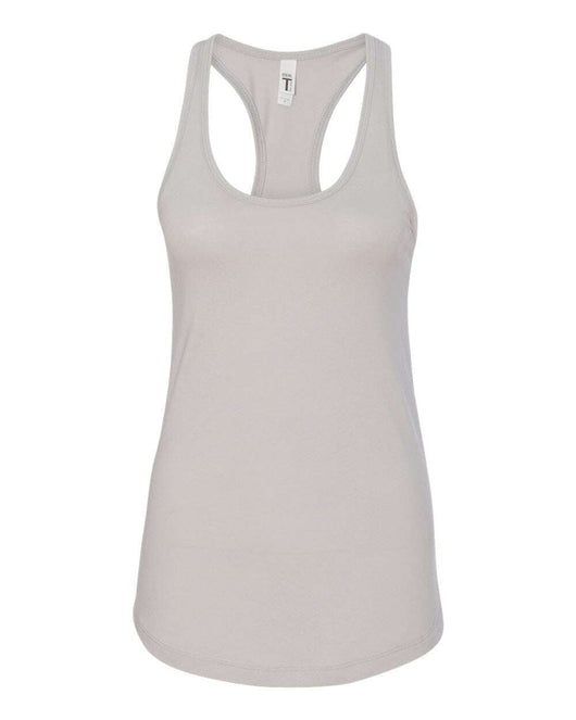 Next Level Women’s Ideal Racerback Tank 1533 - Colorset 1 - Silver / XS - tank top