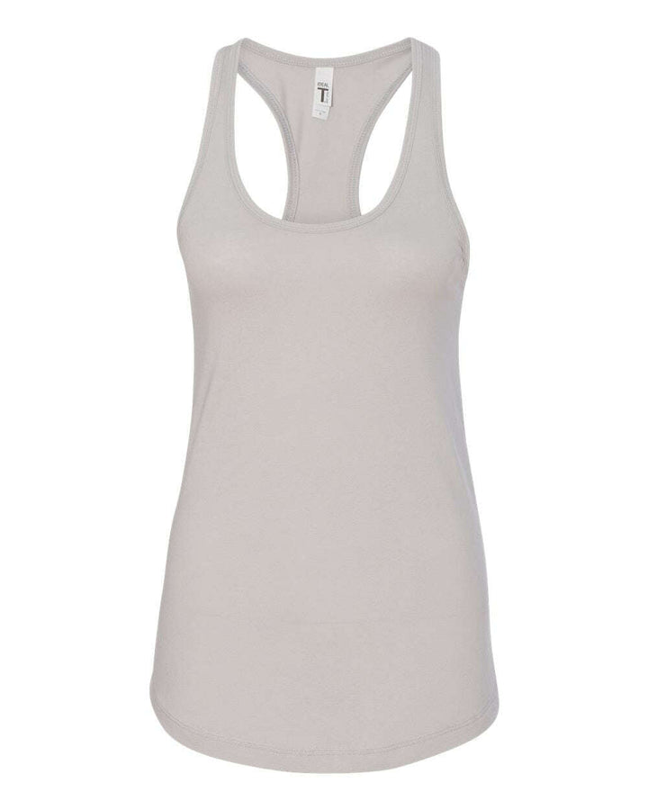 Next Level Women’s Ideal Racerback Tank 1533 - Colorset 1 - Silver / XS - tank top