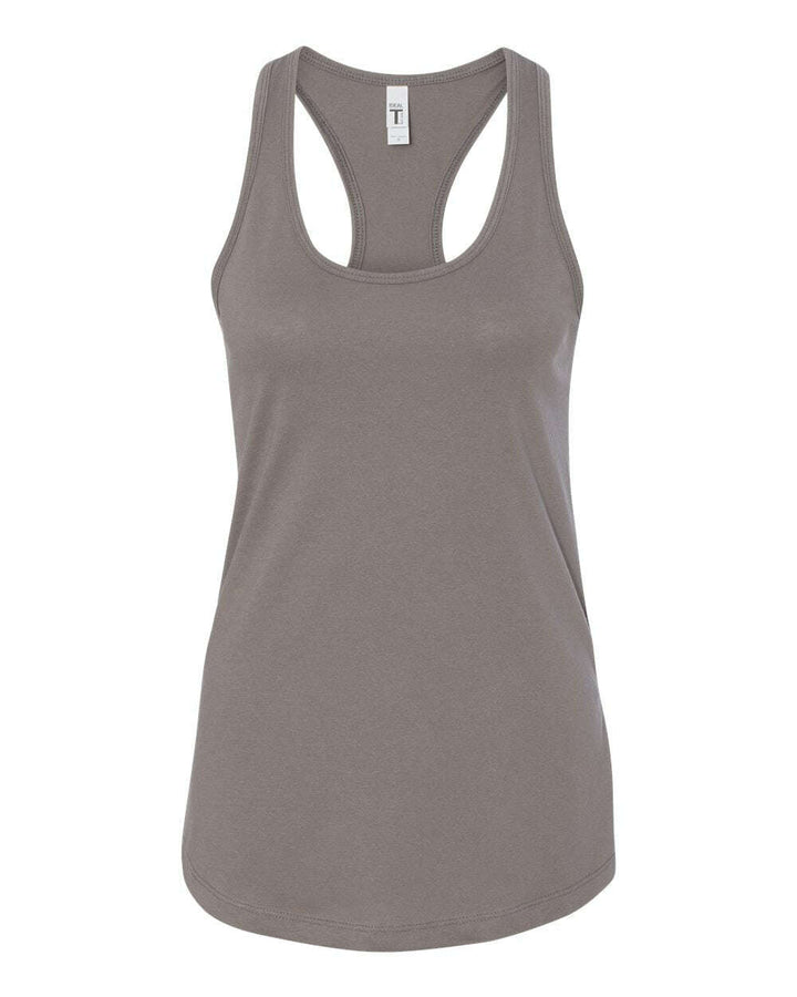 Next Level Women’s Ideal Racerback Tank 1533 - Colorset 1 - Warm Grey / XS - tank top