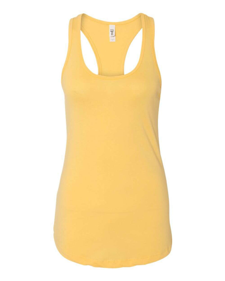 Next Level Women’s Ideal Racerback Tank 1533 - Colorset 2 - Banana Cream / XS - tank top