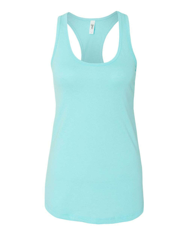 Next Level Women’s Ideal Racerback Tank 1533 - Colorset 2 - Cancun / XS - tank top