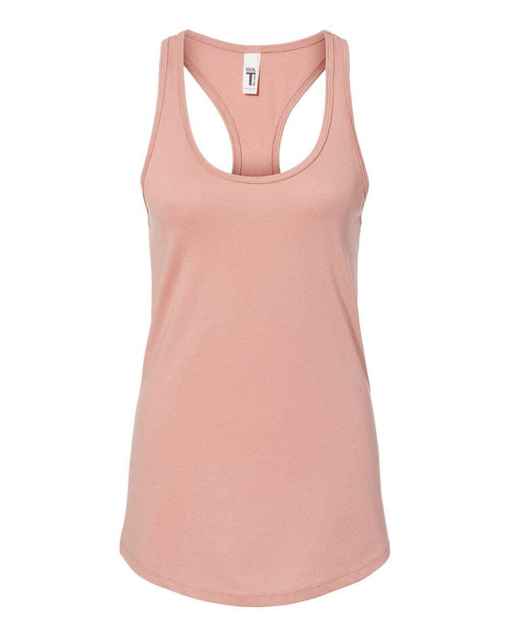 Next Level Women’s Ideal Racerback Tank 1533 - Colorset 2 - Desert Pink / XS - tank top