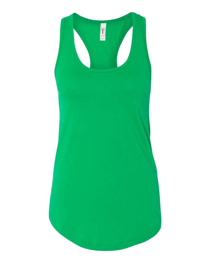 Next Level Women’s Ideal Racerback Tank 1533 - Colorset 2 - Kelly Green / XS - tank top