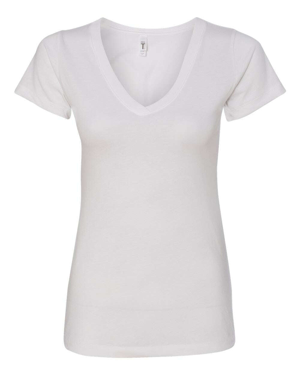 Next Level Women’s Ideal V-Neck T-Shirt 1540 - Colorset 1 - White / XS - T-Shirts