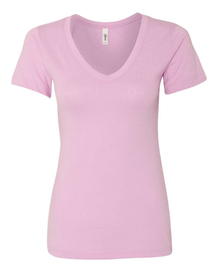 Next Level Women’s Ideal V-Neck T-Shirt 1540 - Colorset 2 - Lilac / XS - T-Shirts