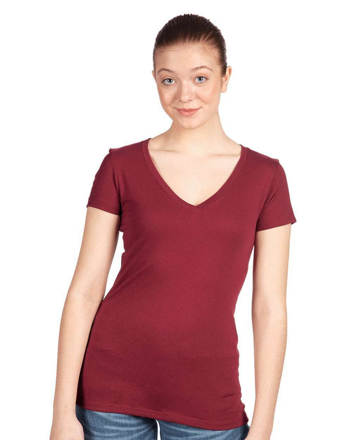 Next Level Women’s Ideal V-Neck T-Shirt 1540 - Colorset 2 - T-Shirts