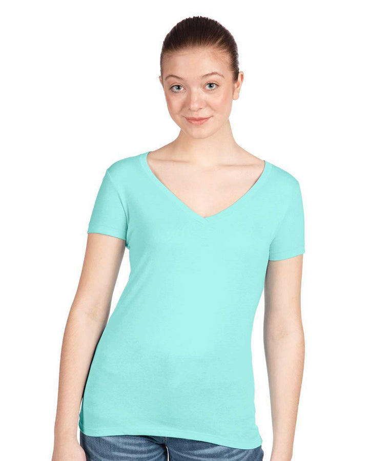 Next Level Women’s Ideal V-Neck T-Shirt 1540 - Colorset 2 - T-Shirts