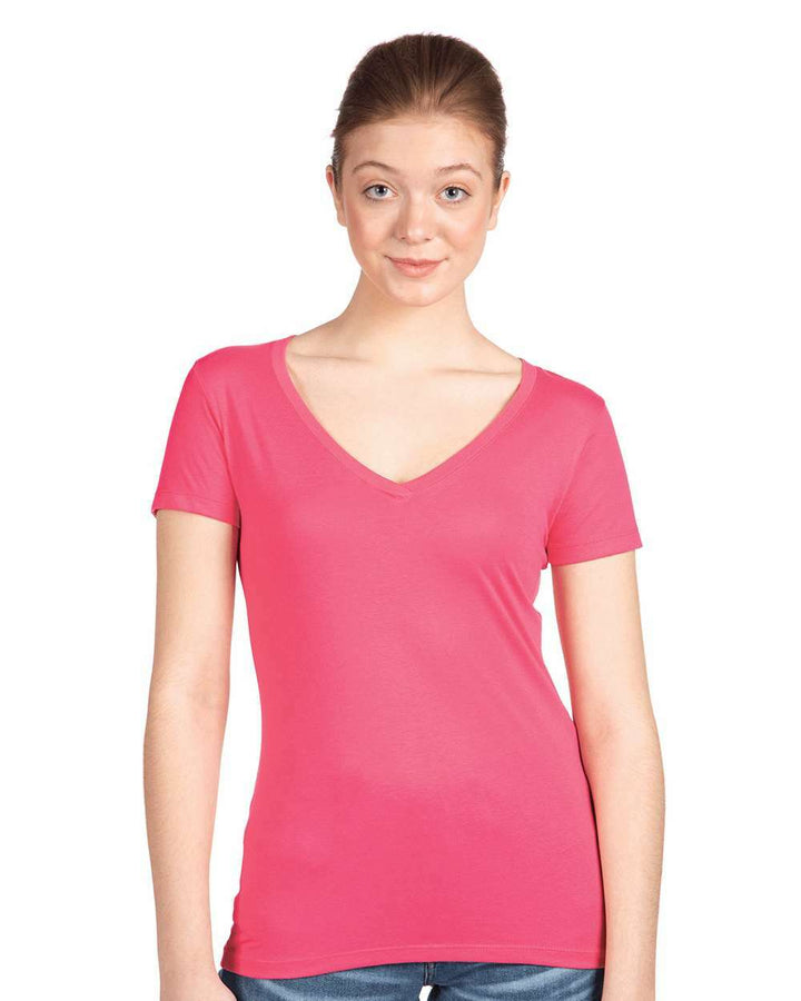 Next Level Women’s Ideal V-Neck T-Shirt 1540 - Colorset 2 - T-Shirts