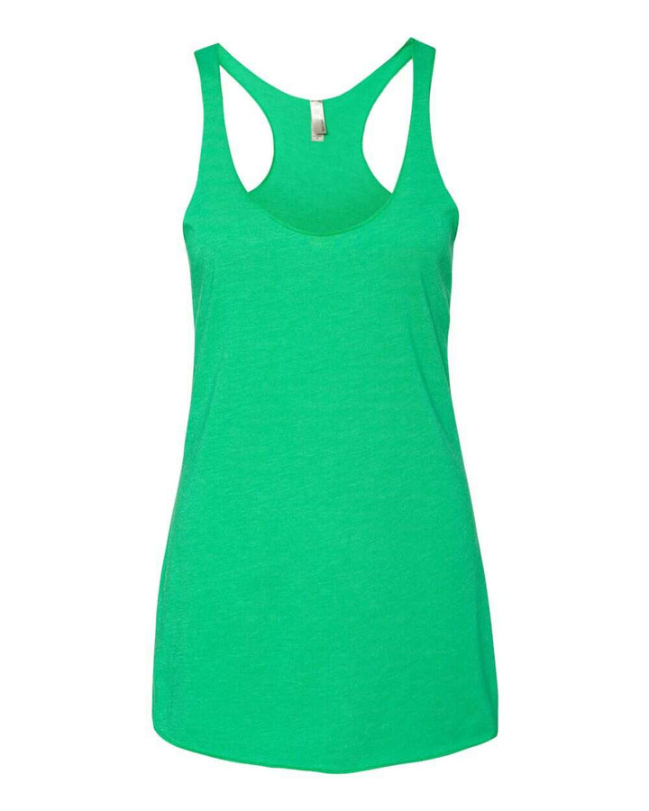 Next Level Women’s Triblend Racerback Tank 6733 - Envy / XS - tank top