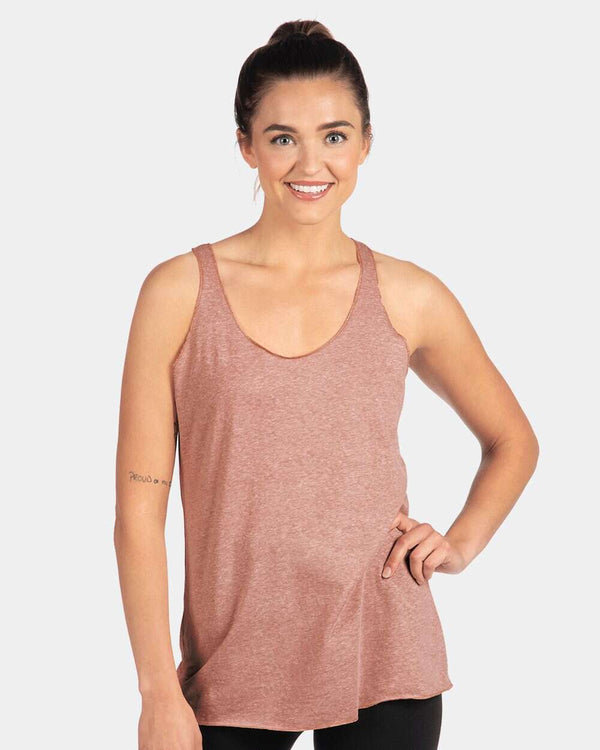 Next Level Women’s Triblend Racerback Tank 6733 - tank top